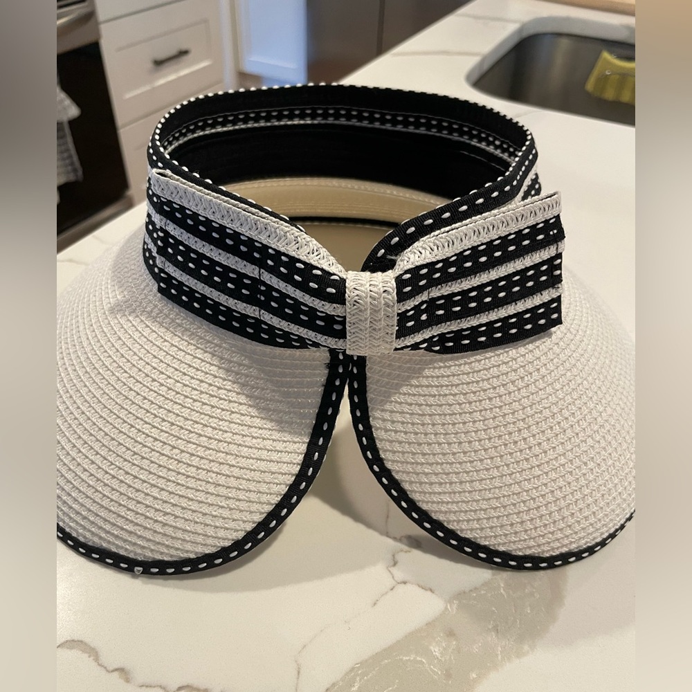 Renato Balestra Travel Visor Hat NWOT